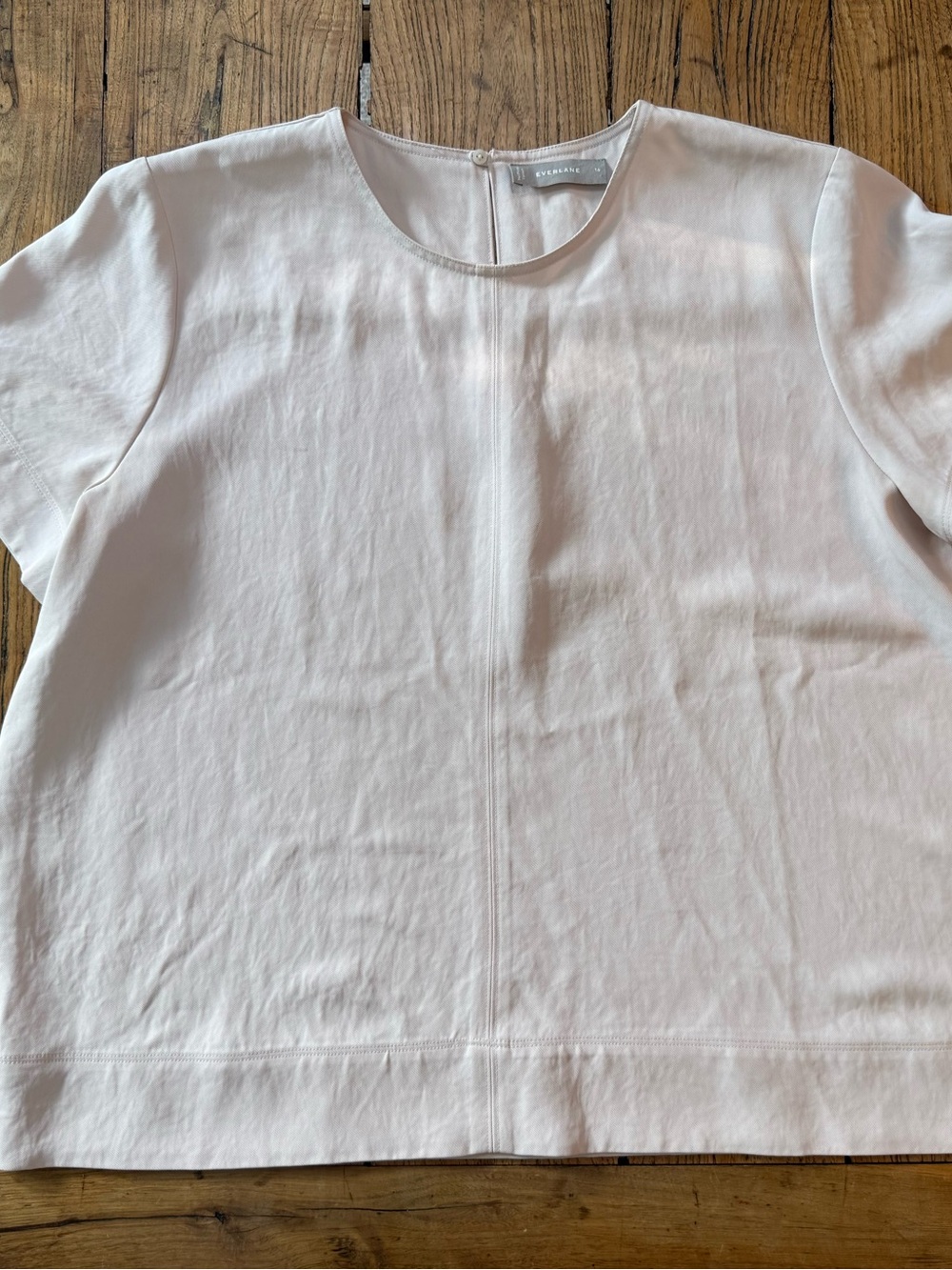 Everlane Light Pink Short Sleeve Top